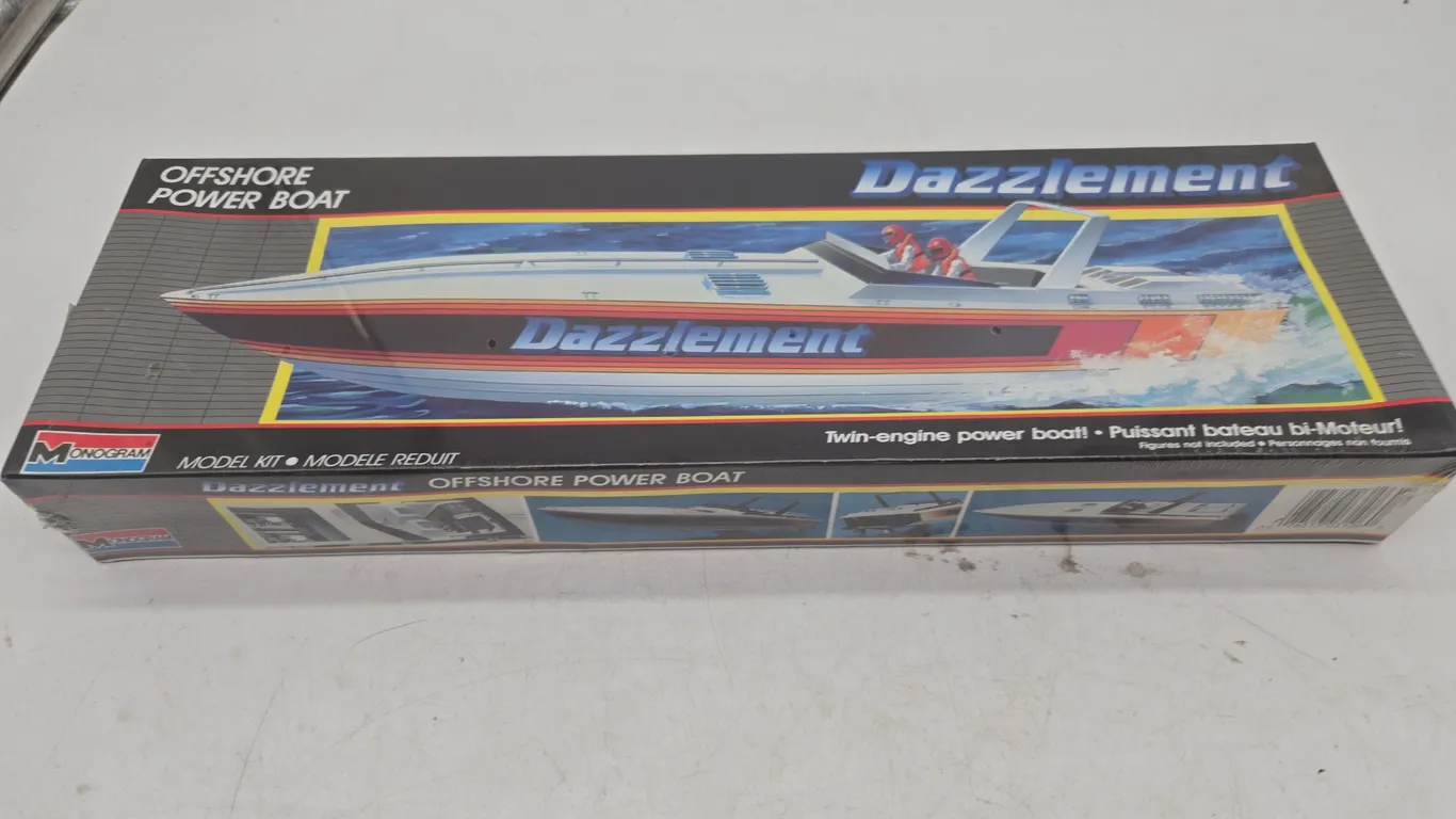 Vintage monogram dazzlement speedboat model new inbox