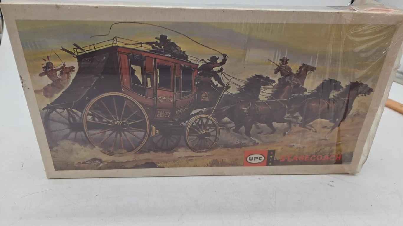 Vintage u p c state coach model, new inbox