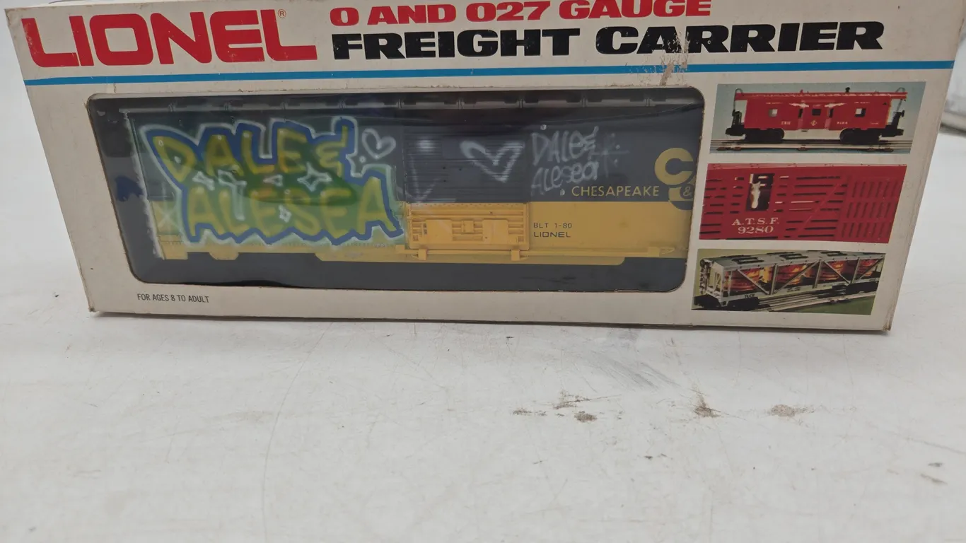 Vintage lionel c n o box car number 69426 new inbox