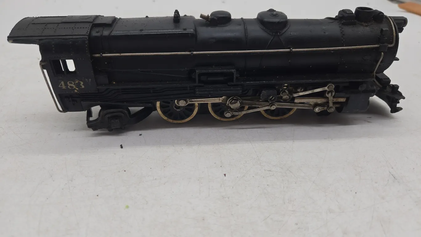 Vintage american flyer steam engine locomototive