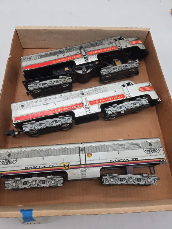 Vintage american flyer locomotives
