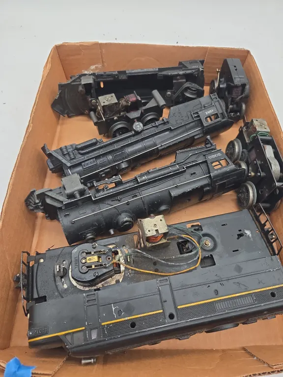 Assorted locomotives in various conditions