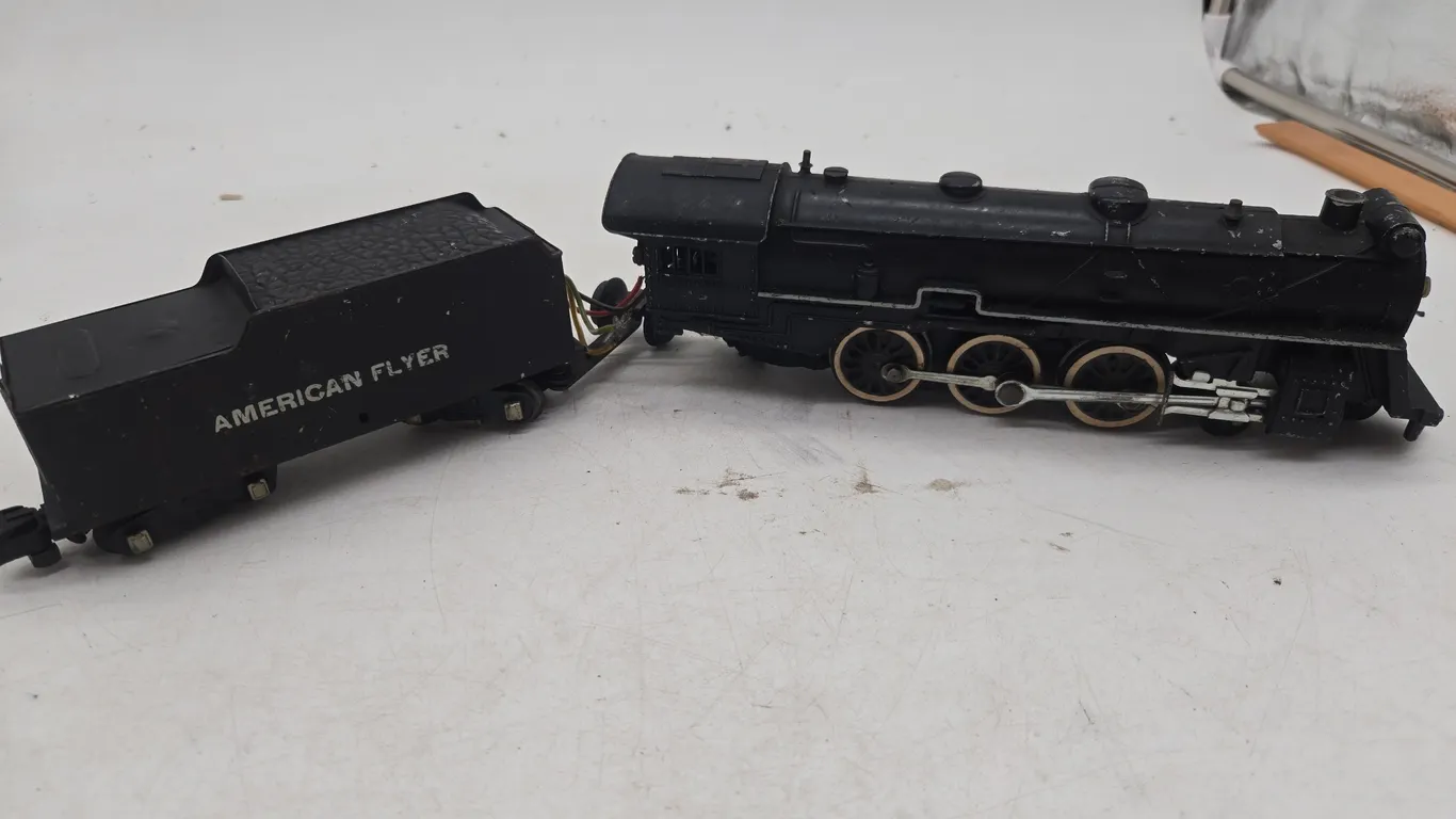 Vintage american flyer, number 293 steam locomotive
