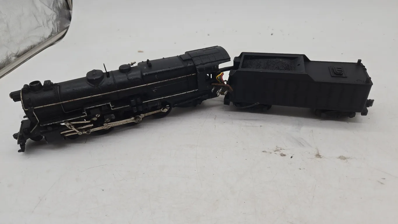 Vintage american flyer, number 312 steam locomotive