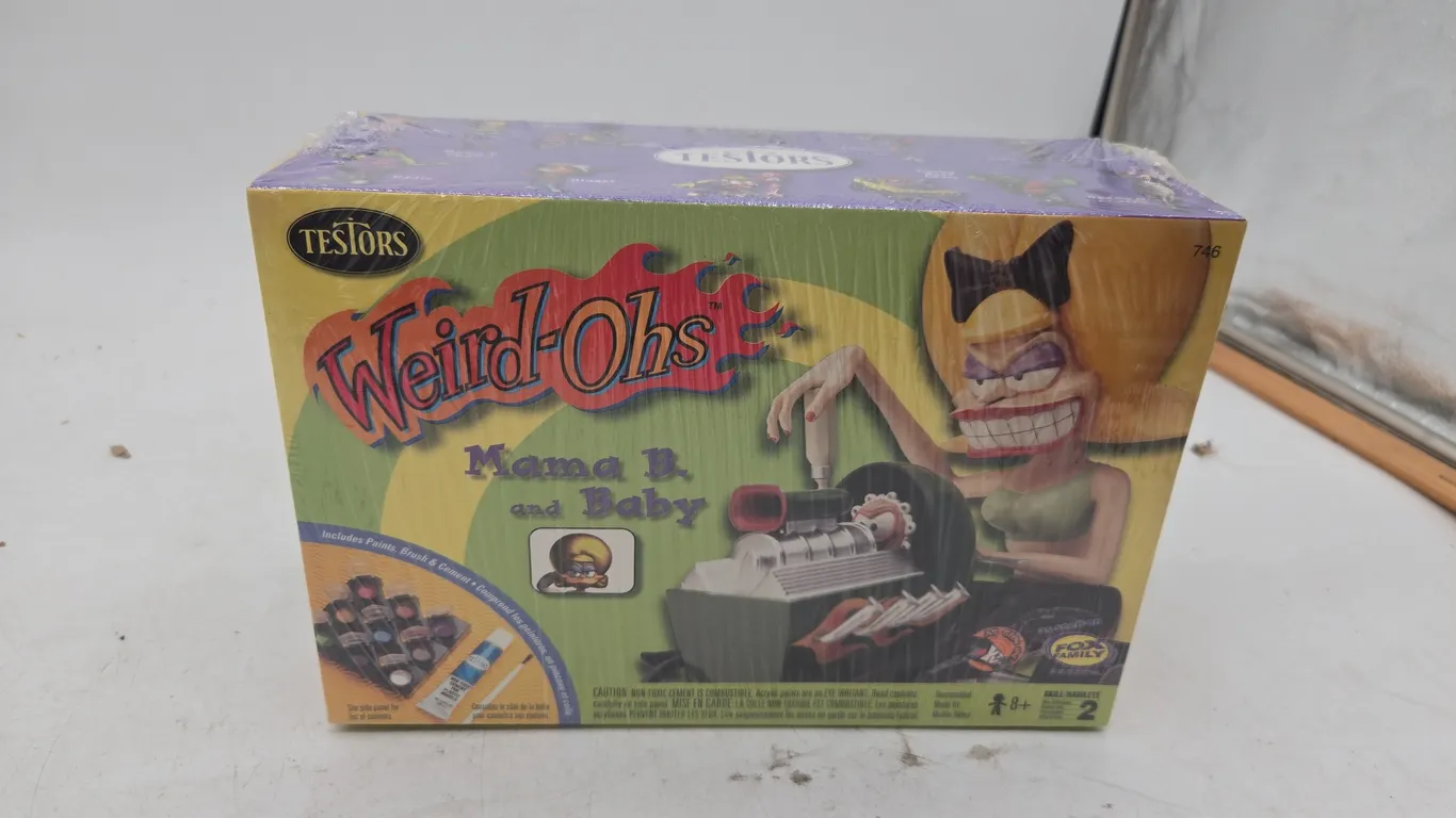 Vintage testers, weirdos, mama b and baby model, new inbox