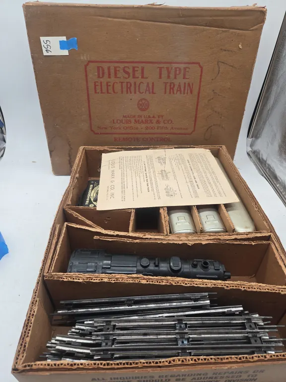 Vintage marxs train set in original box
