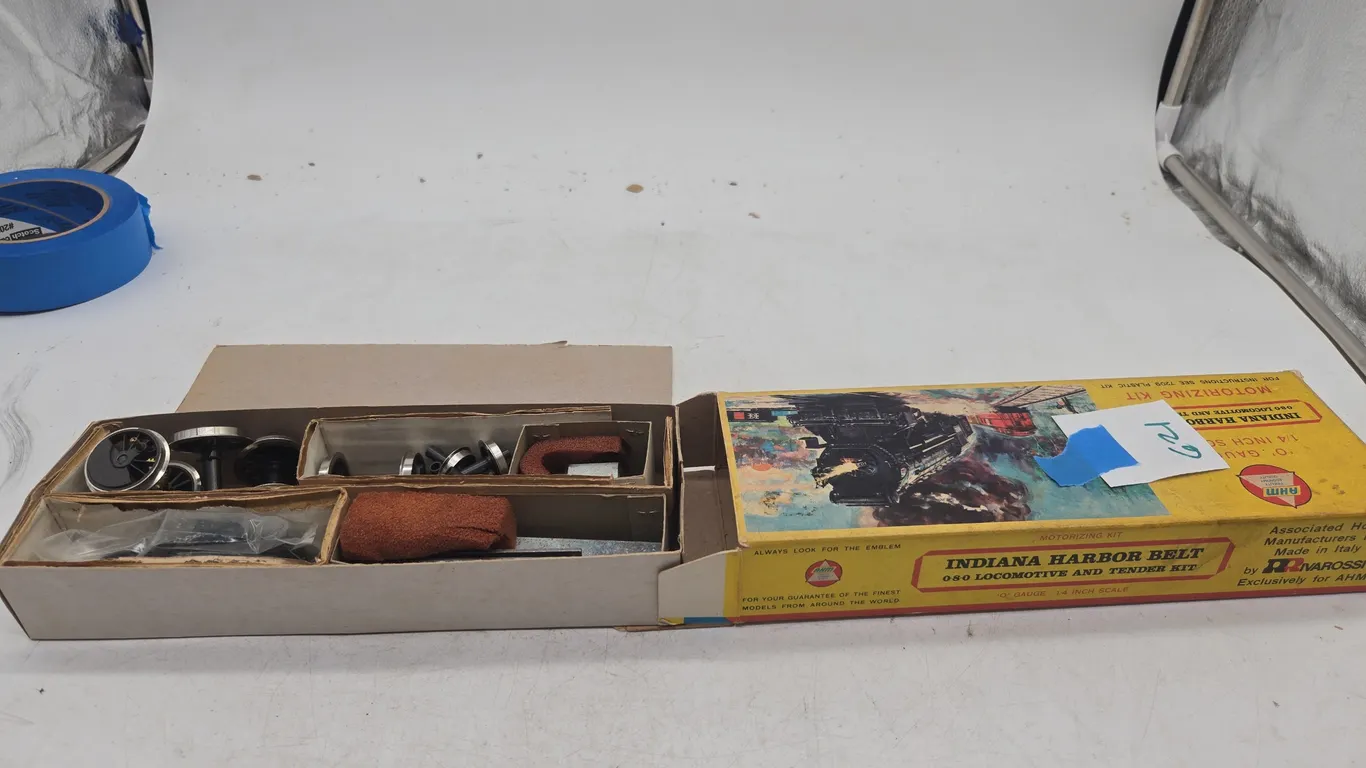 Vintage, a h m locomotive motorizing kit in original bo