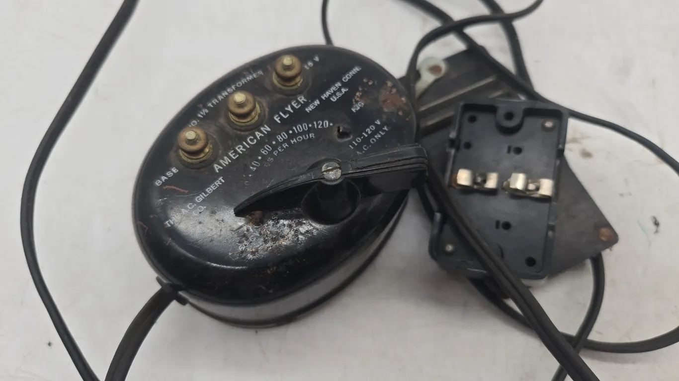 Vintage american flyer brand train transformer