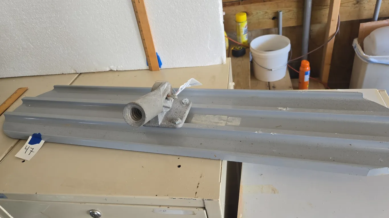 Three foot aluminum bull float like new