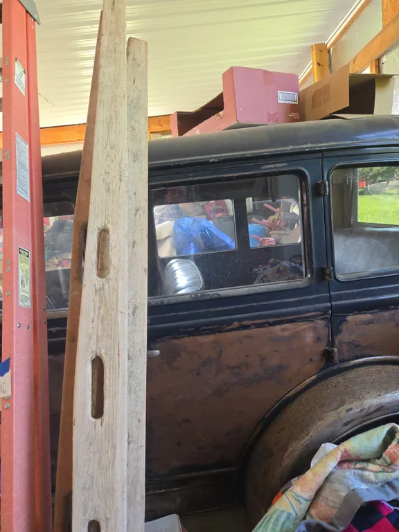Vintage wooden concrete screen boards