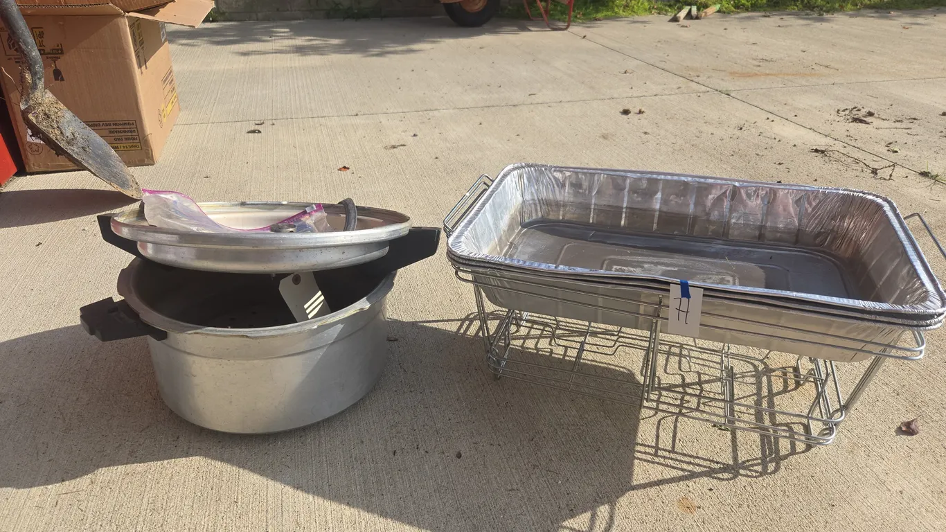 Vintage mirro pressure canner 4 parts