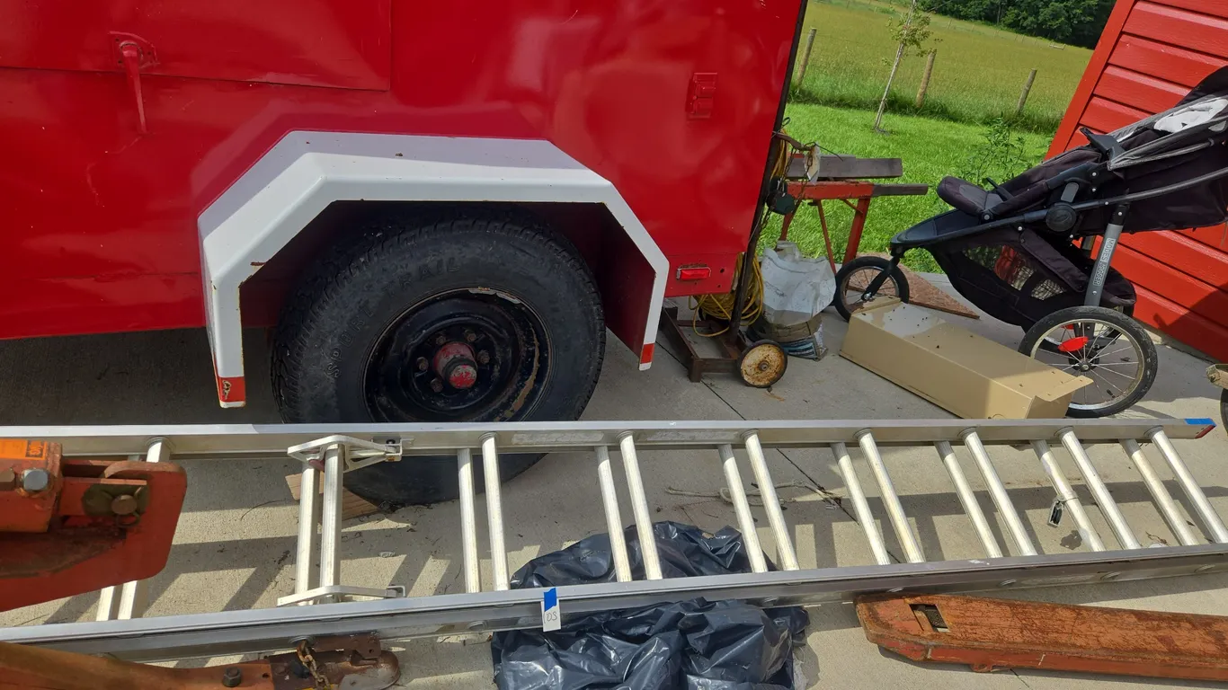 20 ft werner brand aluminum extension ladder