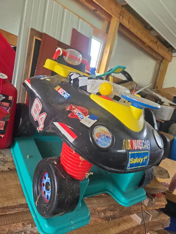 NASCAR exersaucer baby bouncer