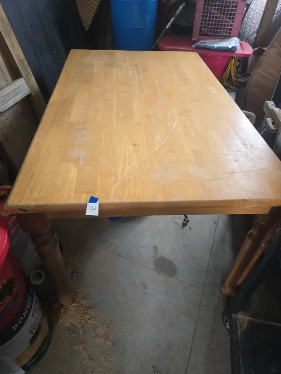 3x5 maple top kitchen table