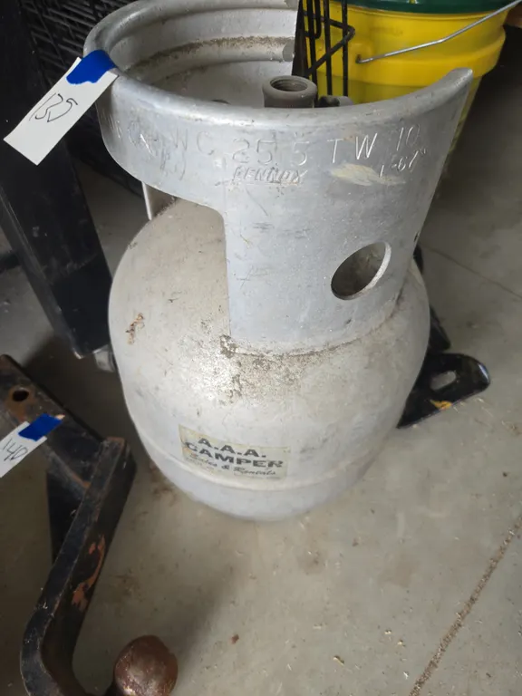 10 lb aluminum camper propane tank