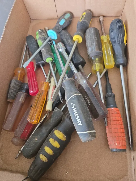 Assorted screwdrivers