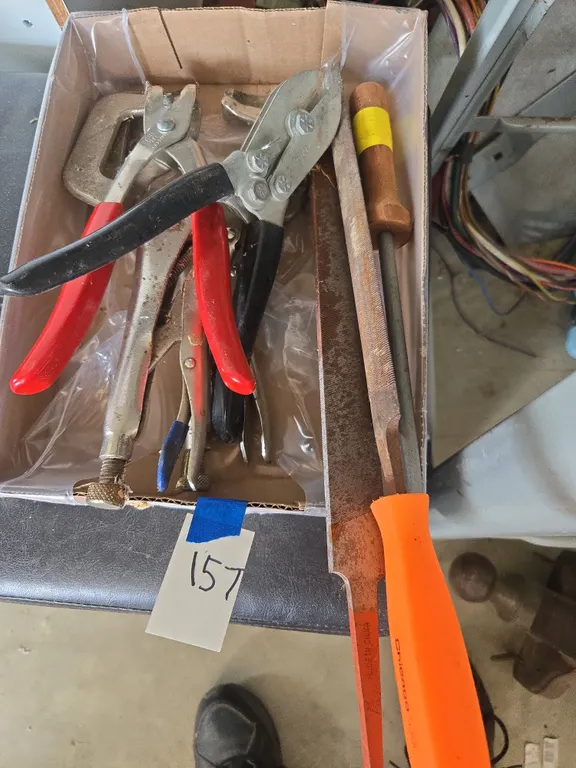 Assorted hand tools