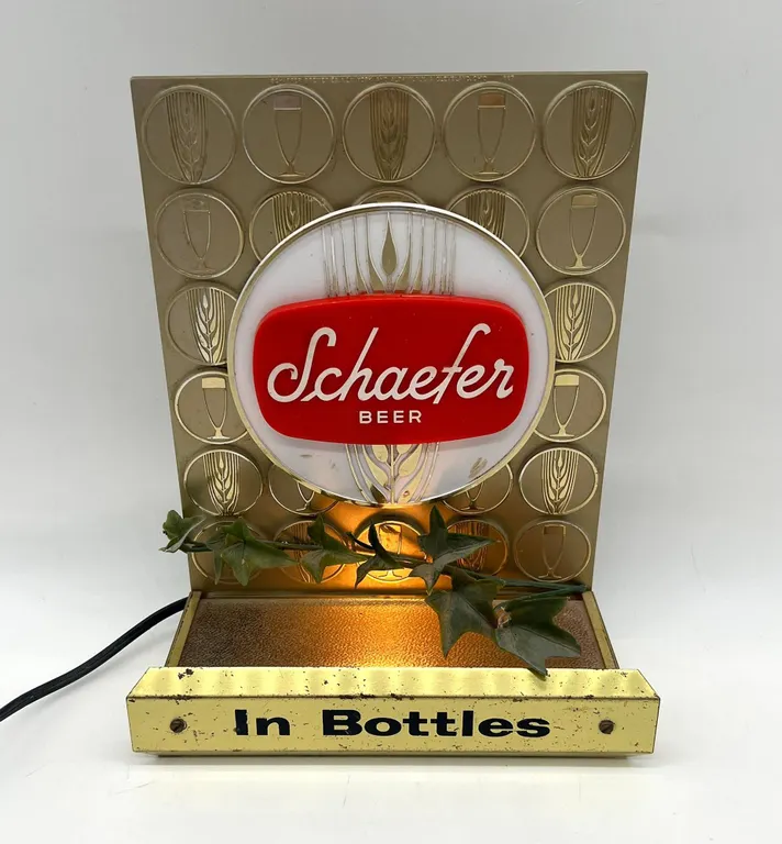 Schaefer Beer Lighted Bar Sign