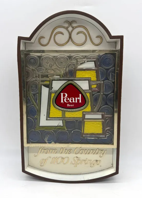 Pearl Beer Wall Shield Electric Light
