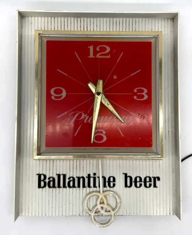 Ballantine Beer Light Clock