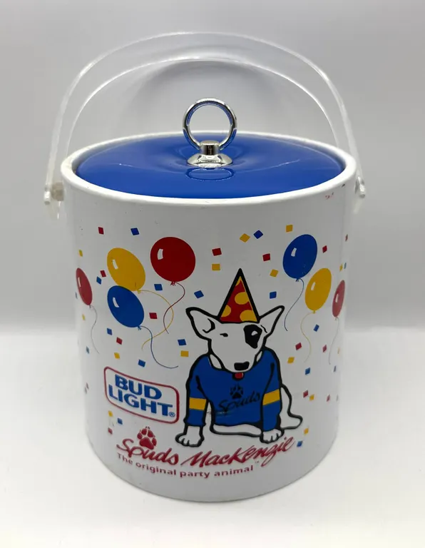 Bud Light Spuds MacKenzie Party Ice Bucket