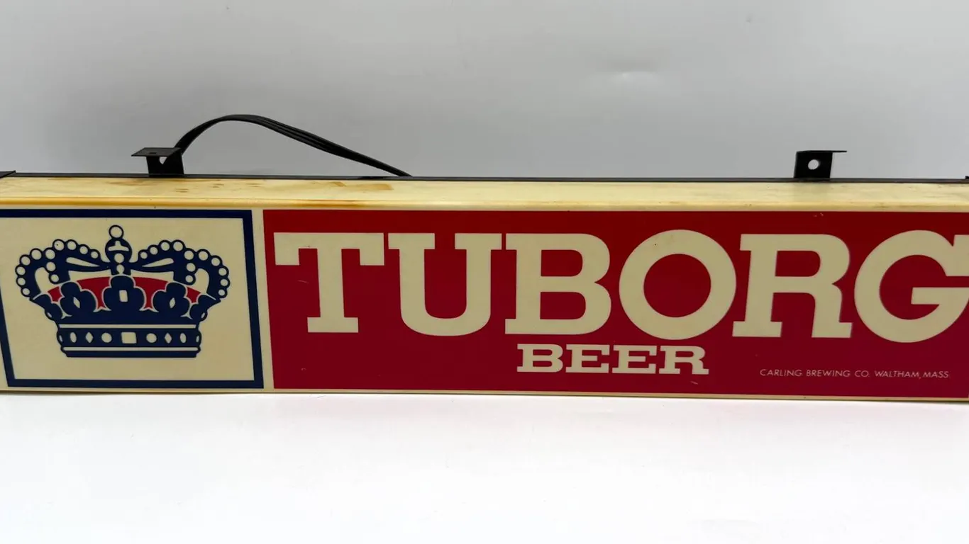 Tuborg Beer Lighted Bar Sign