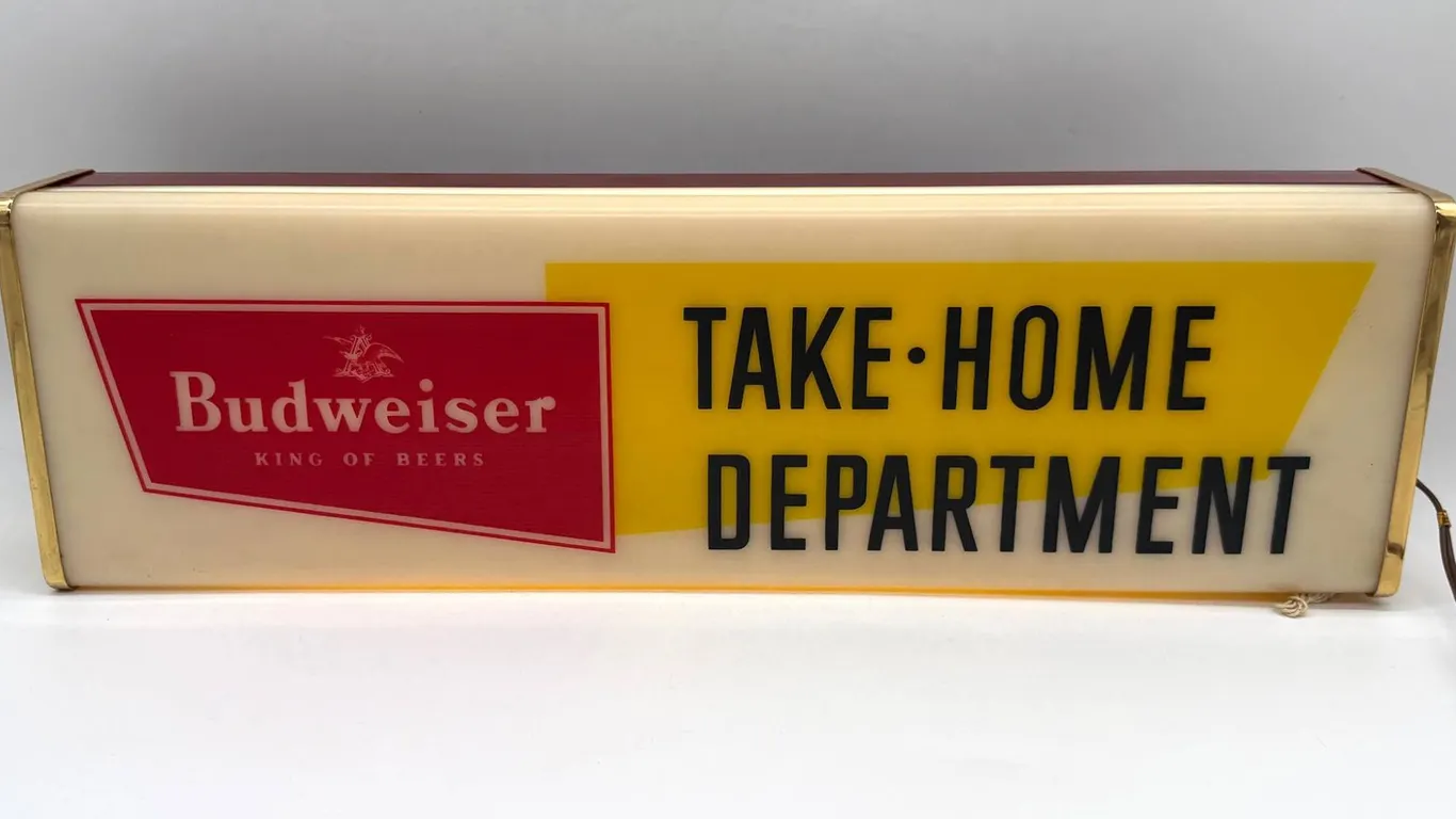Budweiser Beer Lighted Sign