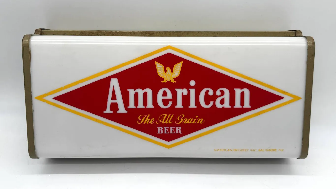American Brewery Beer Light Sign