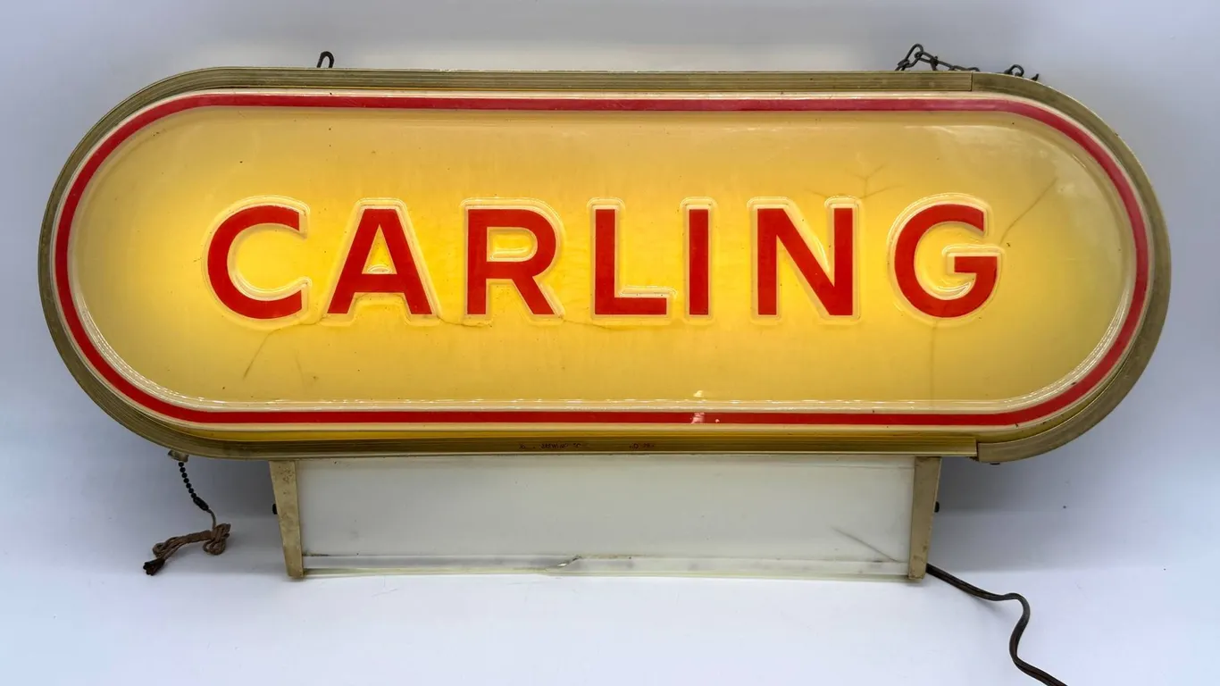 Carling Beer Lighted Sign