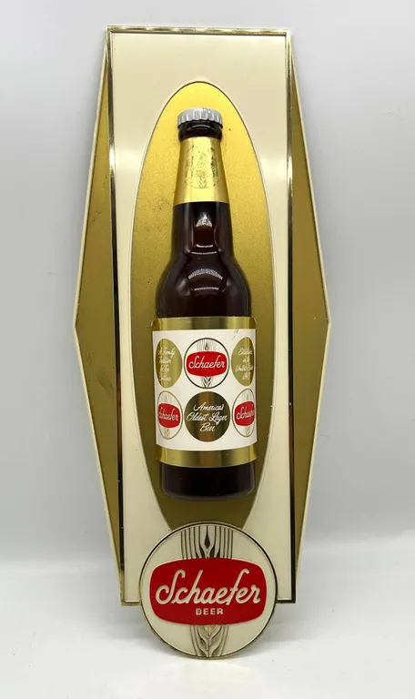 Schaefer Beer Wall Display Sign