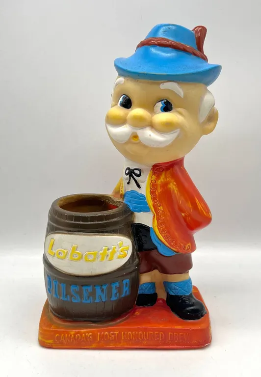 Labatt's Pilsener Mascot Figure Planter