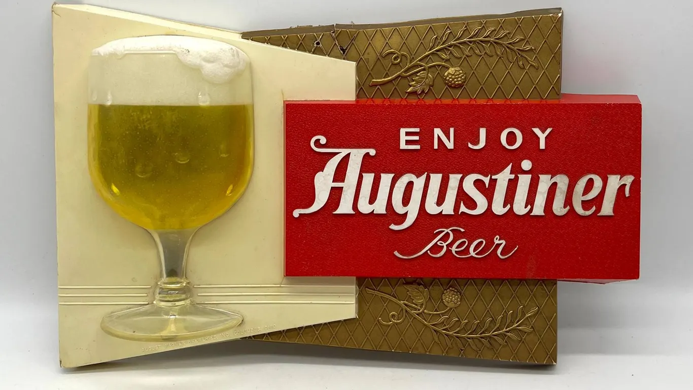 Enjoy Augustiner Beer Sign by Embosograf