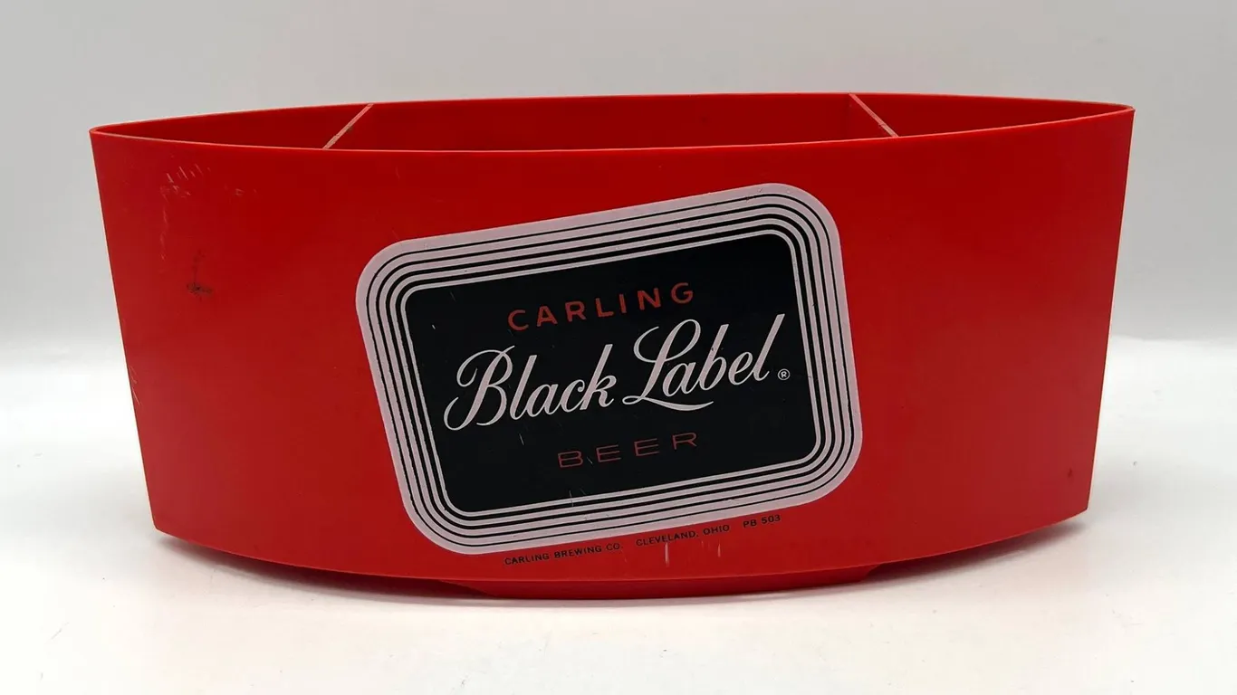 Carling Black Label Beer Plastic Bar Caddy