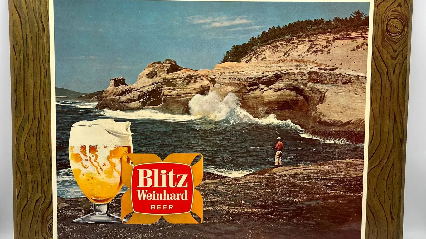 Blitz Weinhard Beer Advertising Sign