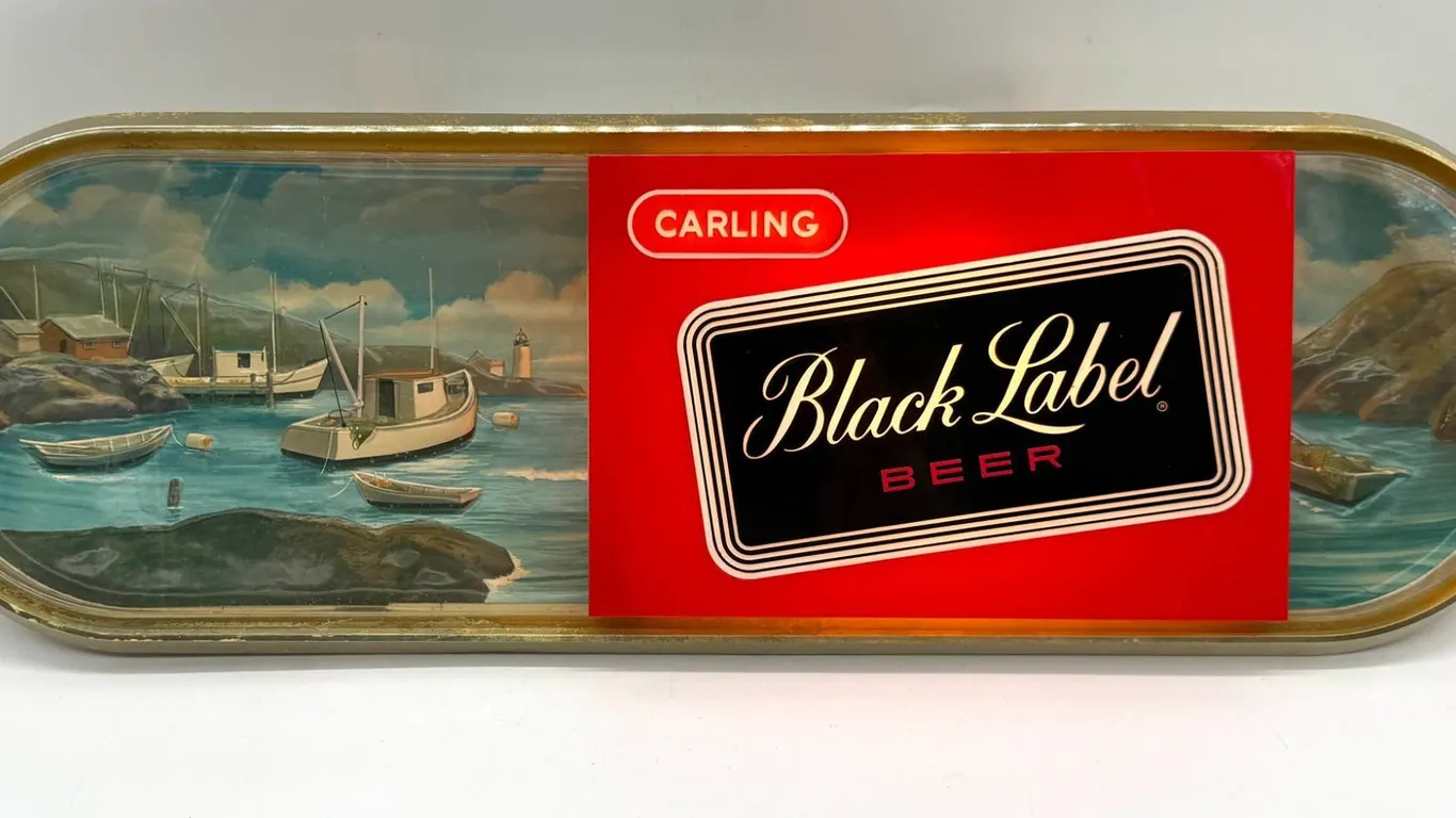 Carling Black Label Beer Lighted Sign