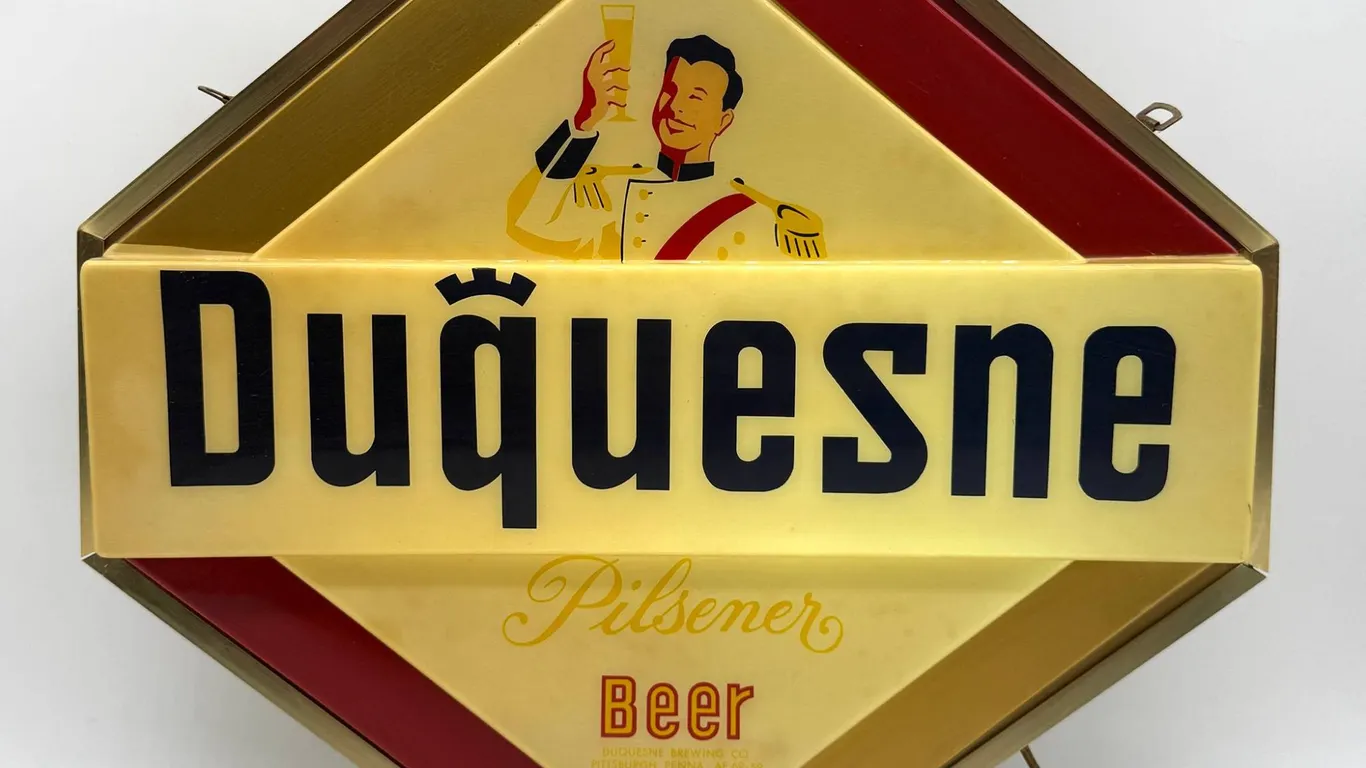 Duquesne Pilsener Beer Lighted Sign