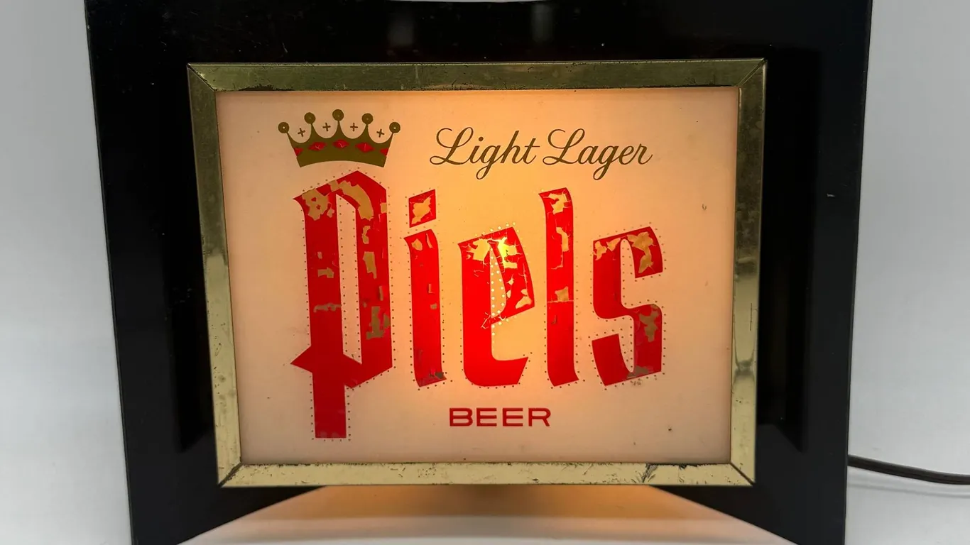 Piels Beer Lighted Bar Sign