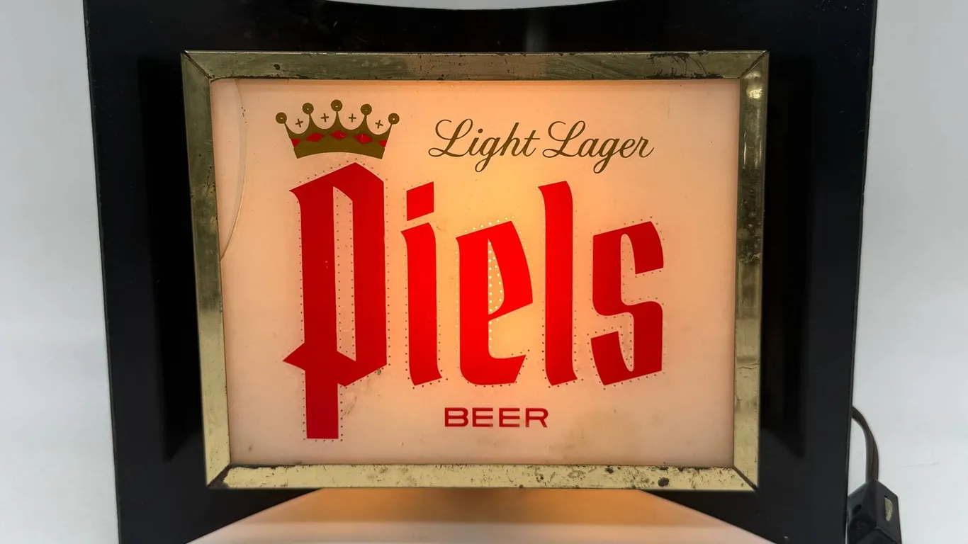 Piels Light Lager Beer Advertising Light