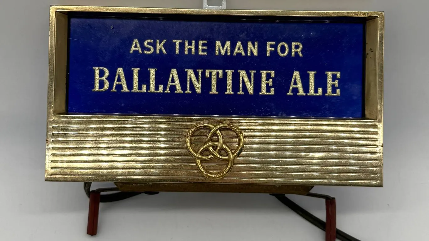 Ballantine Ale Beer Light Sign
