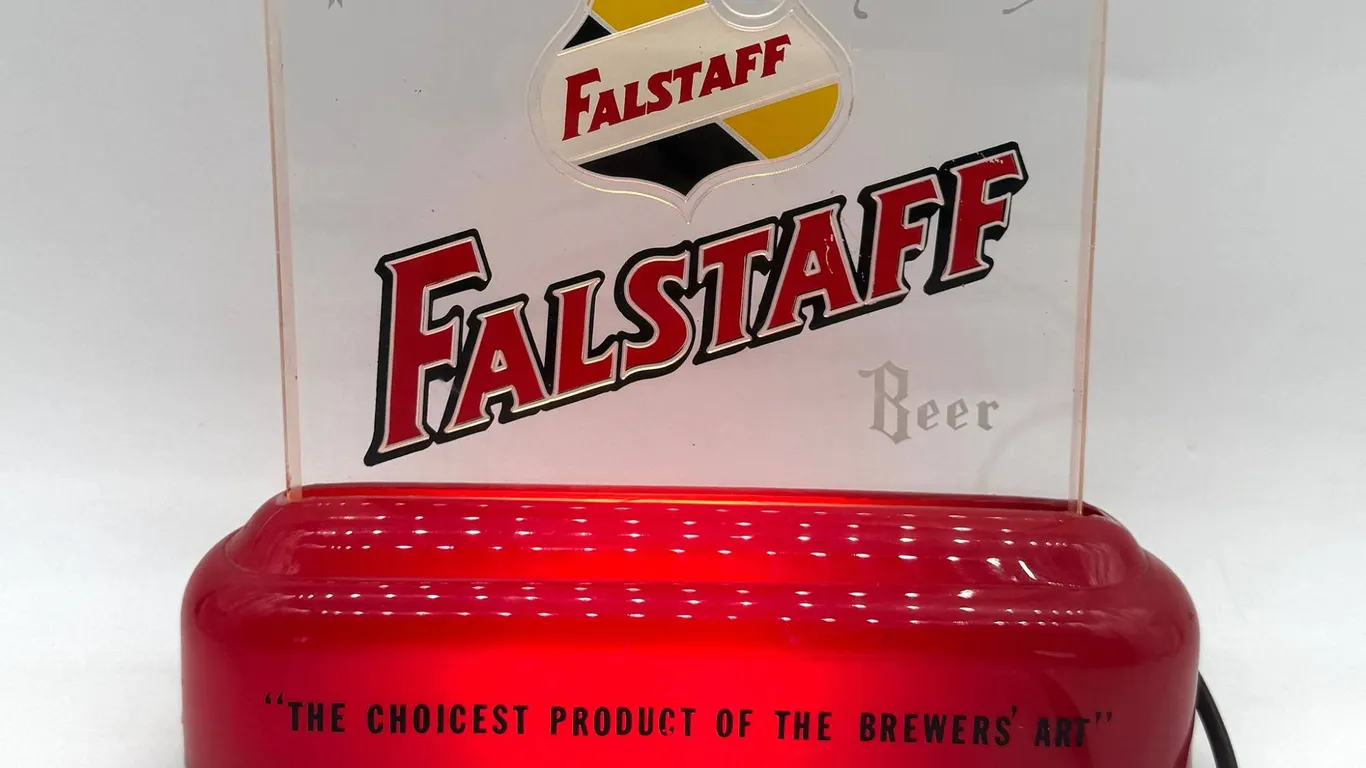 Falstaff Beer Lighted Sign Display