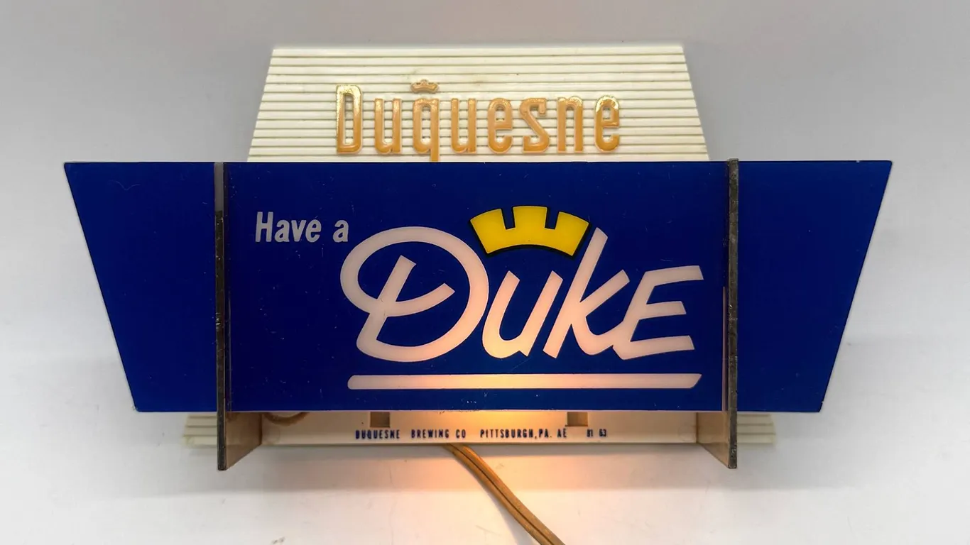 Duquesne "Have a Duke" Bar Light Sign