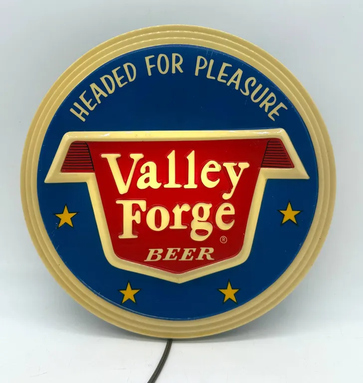 Valley Forge Beer Lighted Sign
