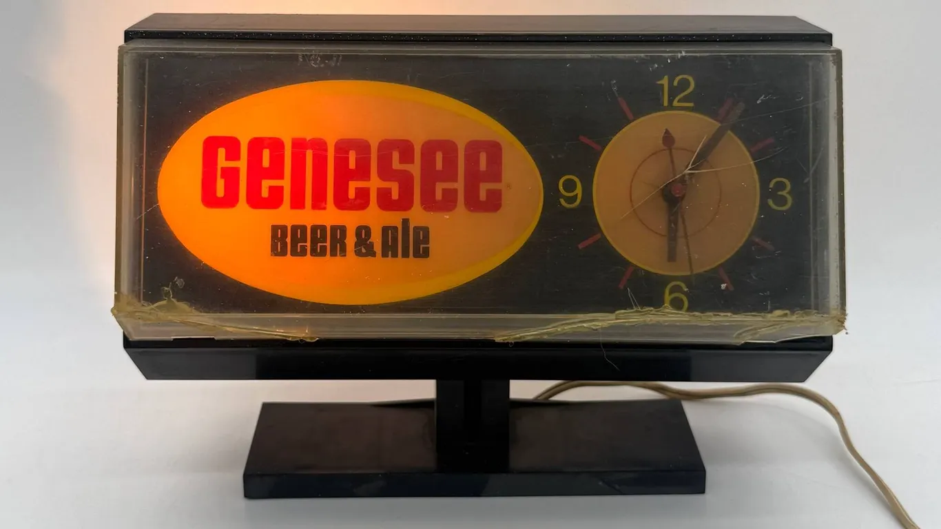 Genesee Beer & Ale Lighted Clock
