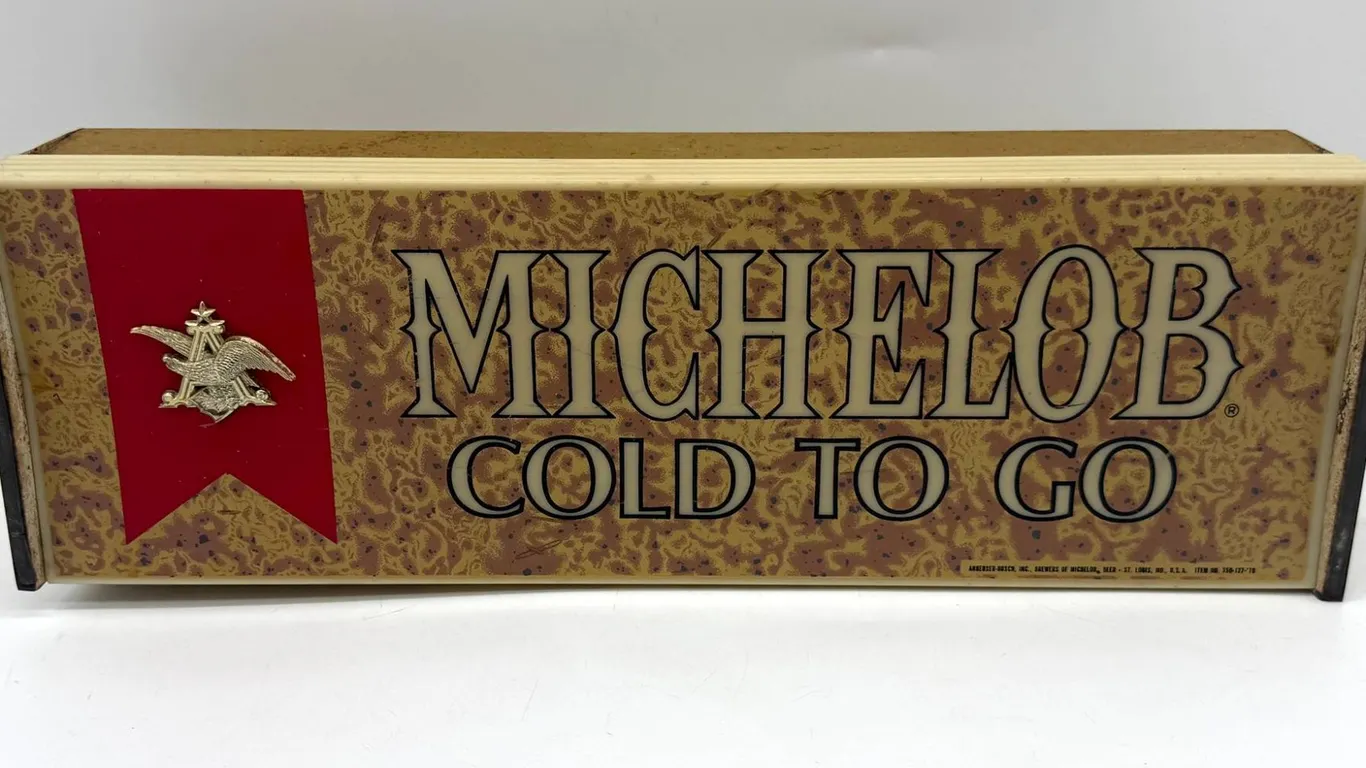 Michelob Cold To Go Beer Light Sign