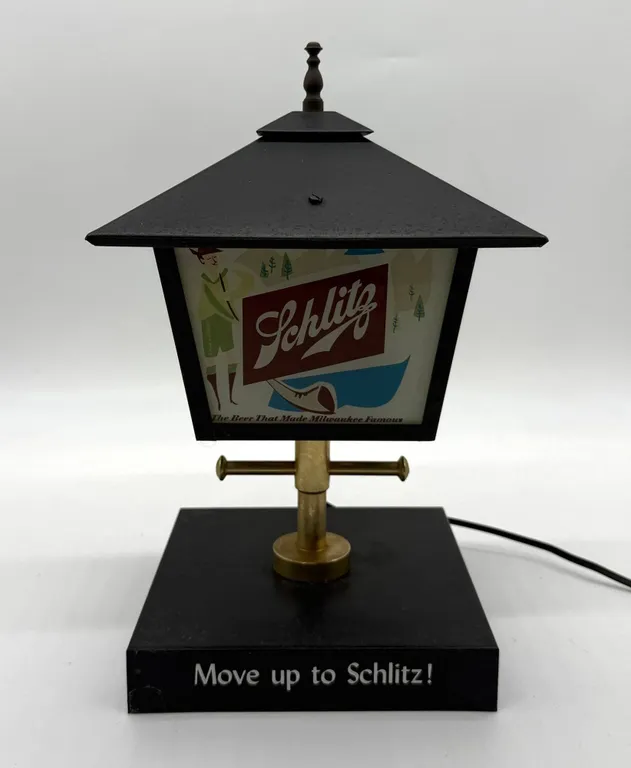 Schlitz Beer Lighted Bar Lamp, Needs Bulb