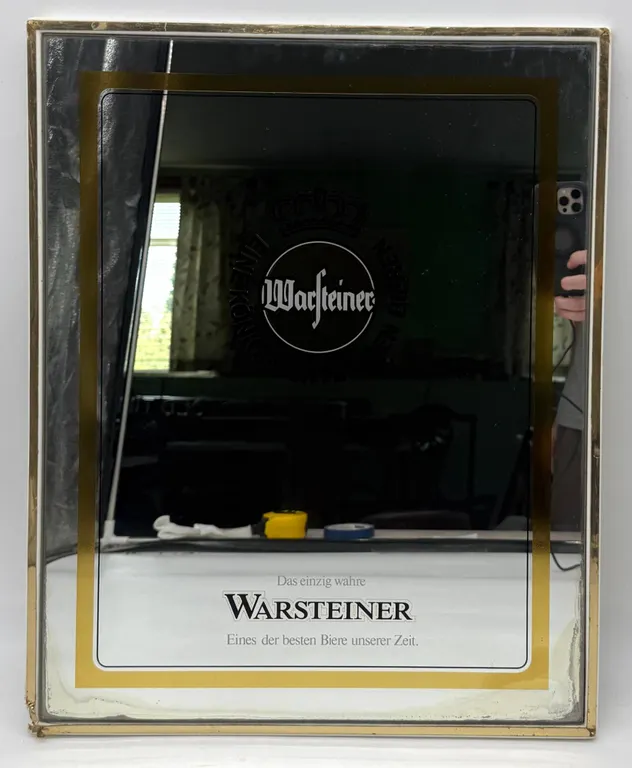 Warsteiner Beer Sign Mirror