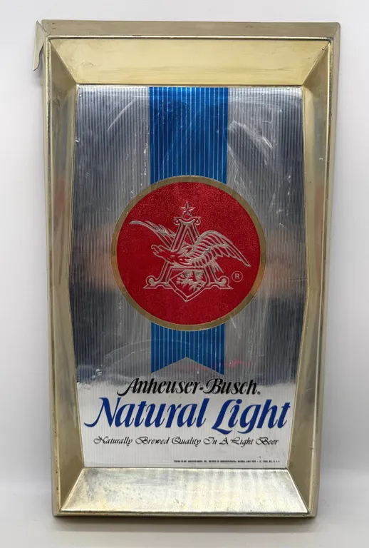 Anheuser-Busch Natural Light Beer Sign