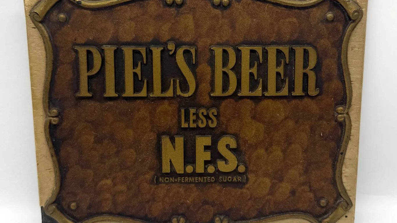 Piel's Beer N.F.S. Wall Sign