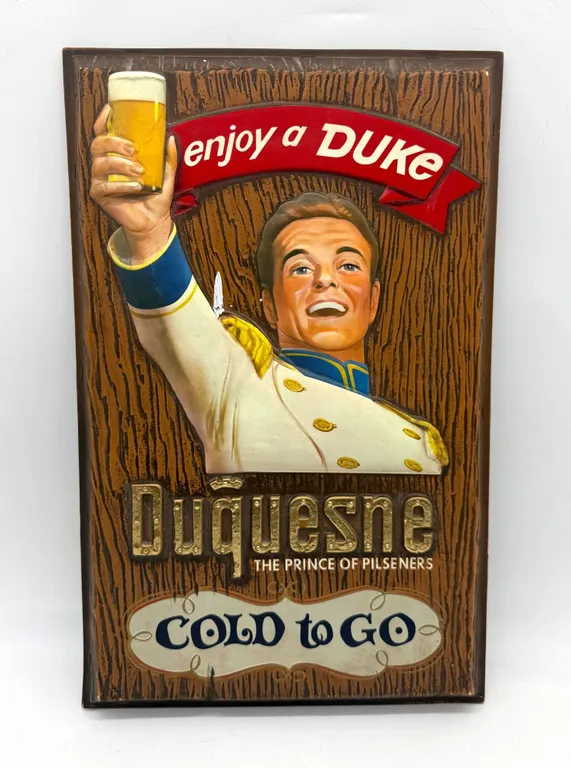 Duquesne 3D Beer Sign, Cold to Go