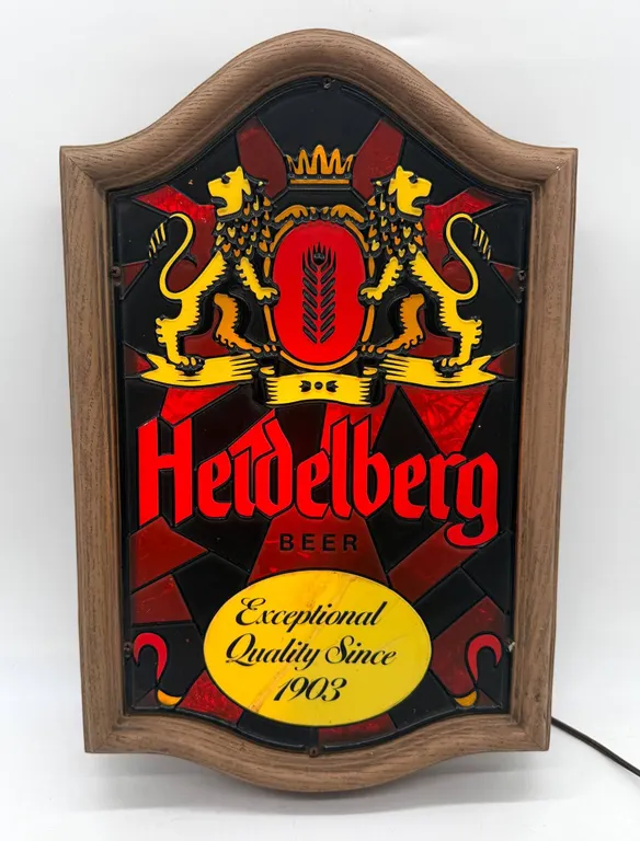 Heidelberg Beer Lighted Wall Sign